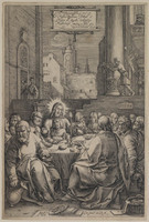 TvB G 0978
<br/>
Laatste avondmaal
<br/>
<em>Goltzius, Hendrick (1558-1617)</em>